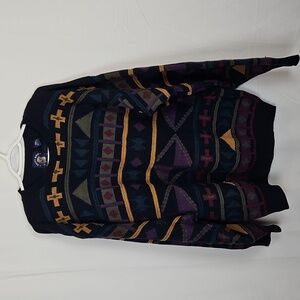 Vintage Salty Dog Gant XLT Geometric Sweater